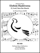 Elohim Hashivenu SATB choral sheet music cover